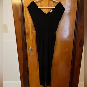 Silence + Noise Black Jumpsuit Small